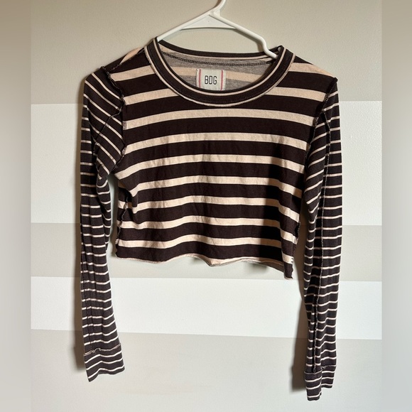 Urban Outfitters. BDG Seb Spliced Long Sleeve Tee - Picture 1 of 5